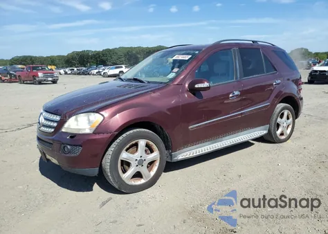 2008 Mercedes-Benz Ml 350 из США, поврежденный, VIN 4JGBB86E78A365152